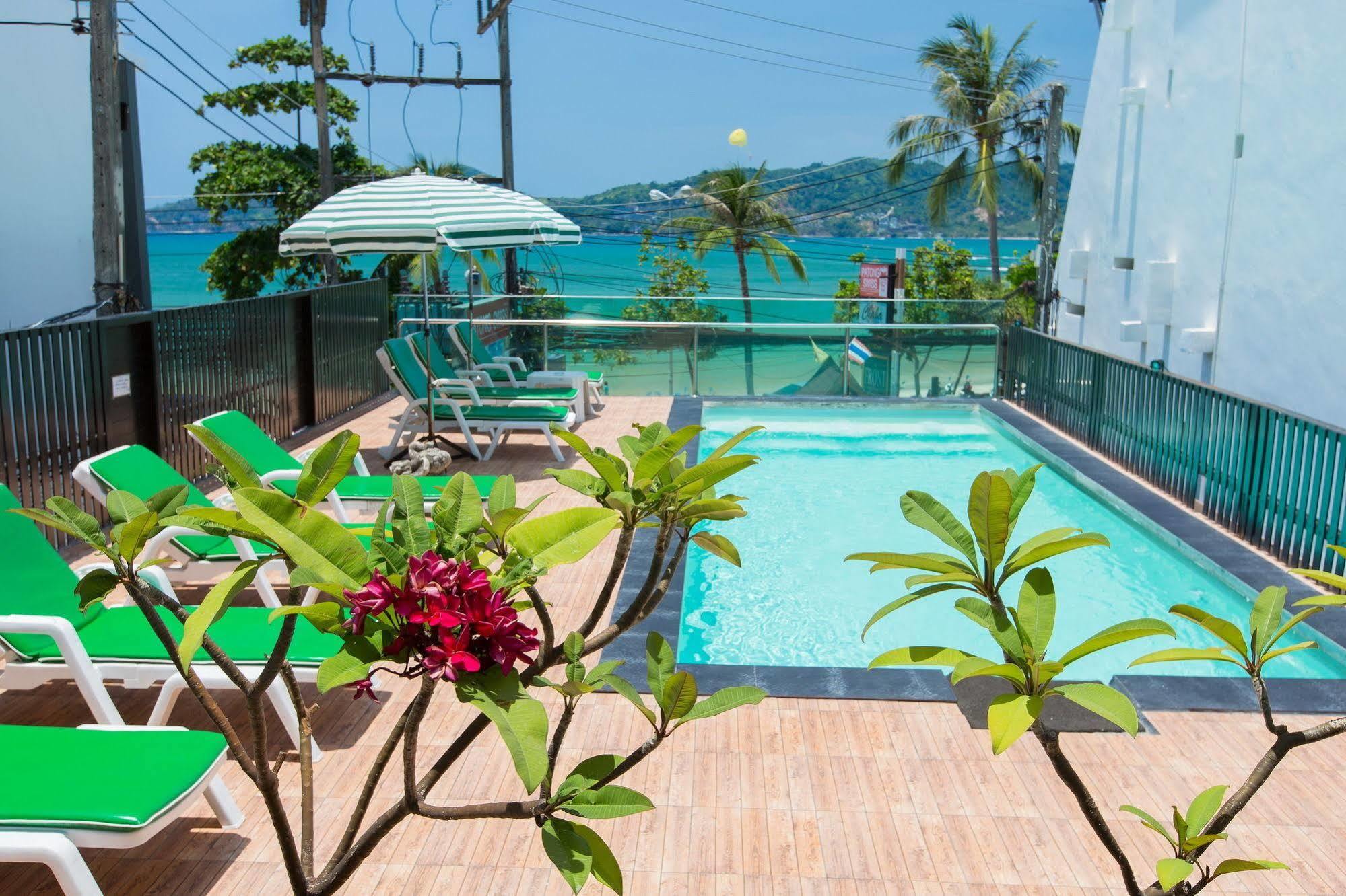 Patong Swiss Hotel Beach Front Phuket Exterior photo